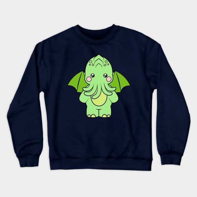 Cute-thulu Crewneck Sweatshirt by LuxCups